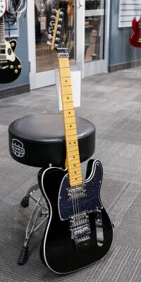 Fender - American Ultra Luxe Telecaster Floyd Rose HH, Maple Fingerboard - Mystic Black 2